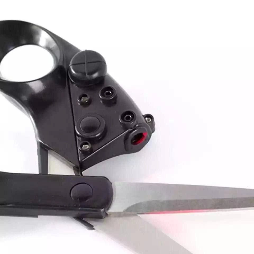 مقص ليزر من الستانلس ستيل، 21×5 سم - اسود